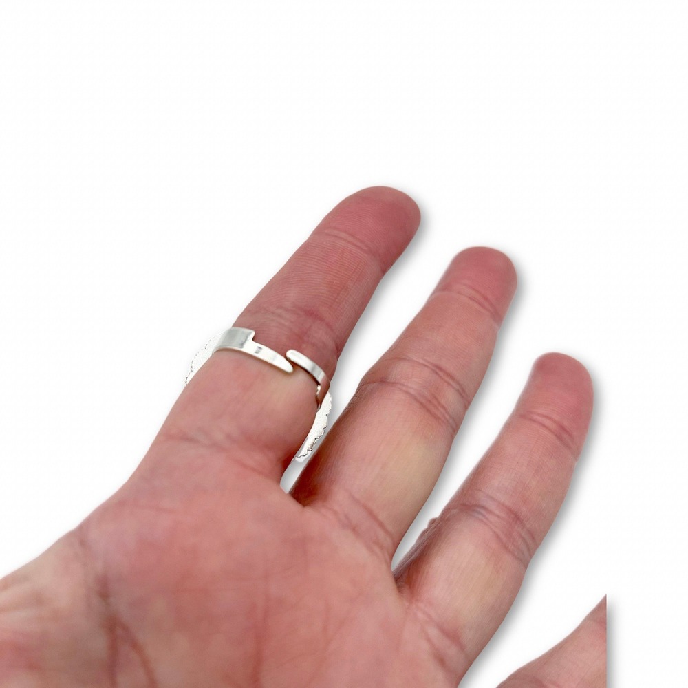 Acrylic Paint Skin Jewelry Ring - Picture 2 of 4